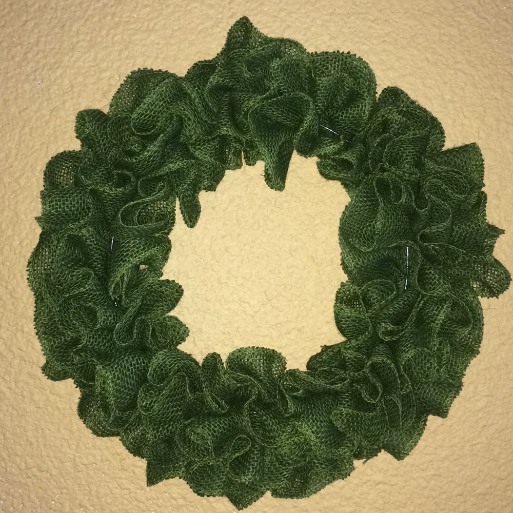 Burlap Wreath